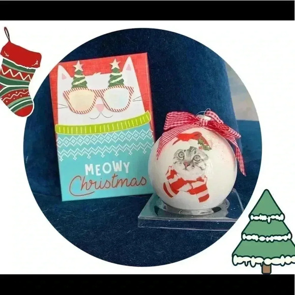 Kitty Ornament & Gift Box Set - Picture 4 of 6